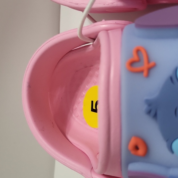 Disney Kids Stitch and Angel Pink Clogs - Picture 3 of 10